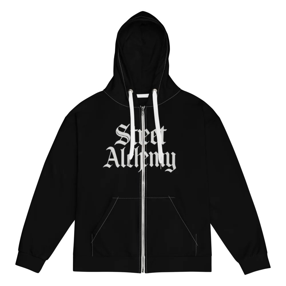 Street Alchemy Gothic Zip Hoodie product image (1)