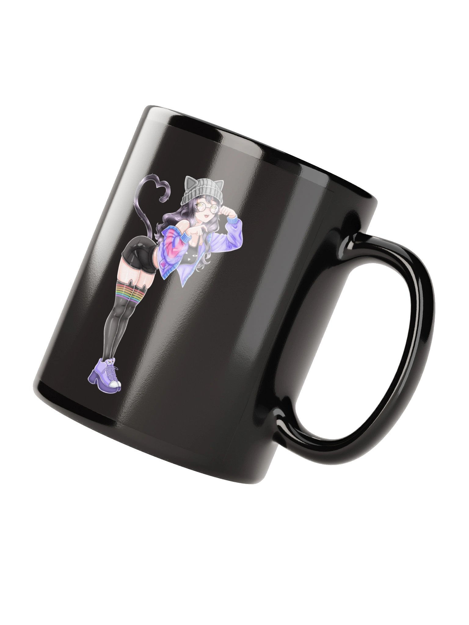 Curlicue Mug (Black) product image (3)