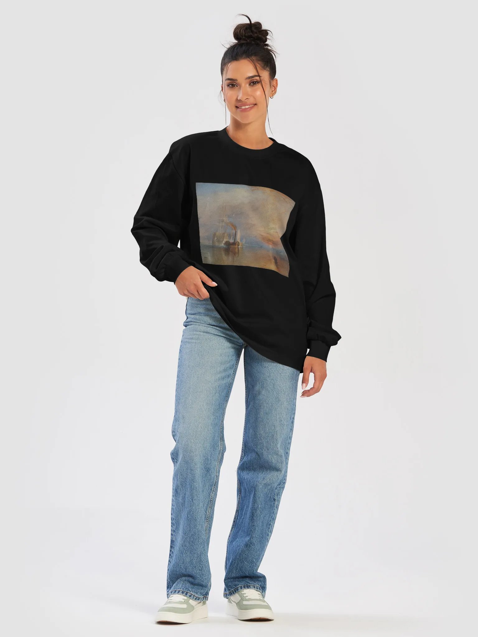 The Fighting Téméraire Tugged to Her Last Berth to Be Broken Up - Long Sleeve product image (25)