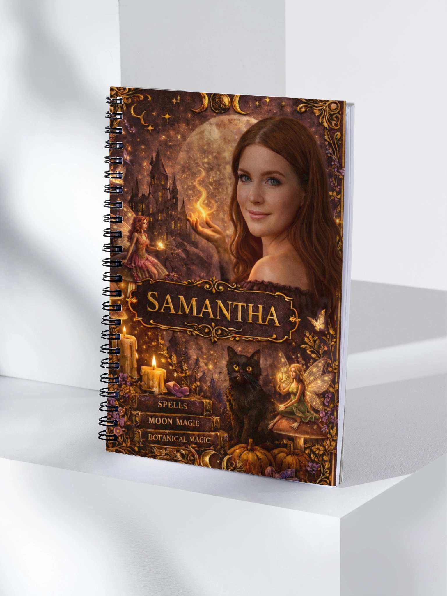 Samantha's Mystical Spiral Notebook product image (4)