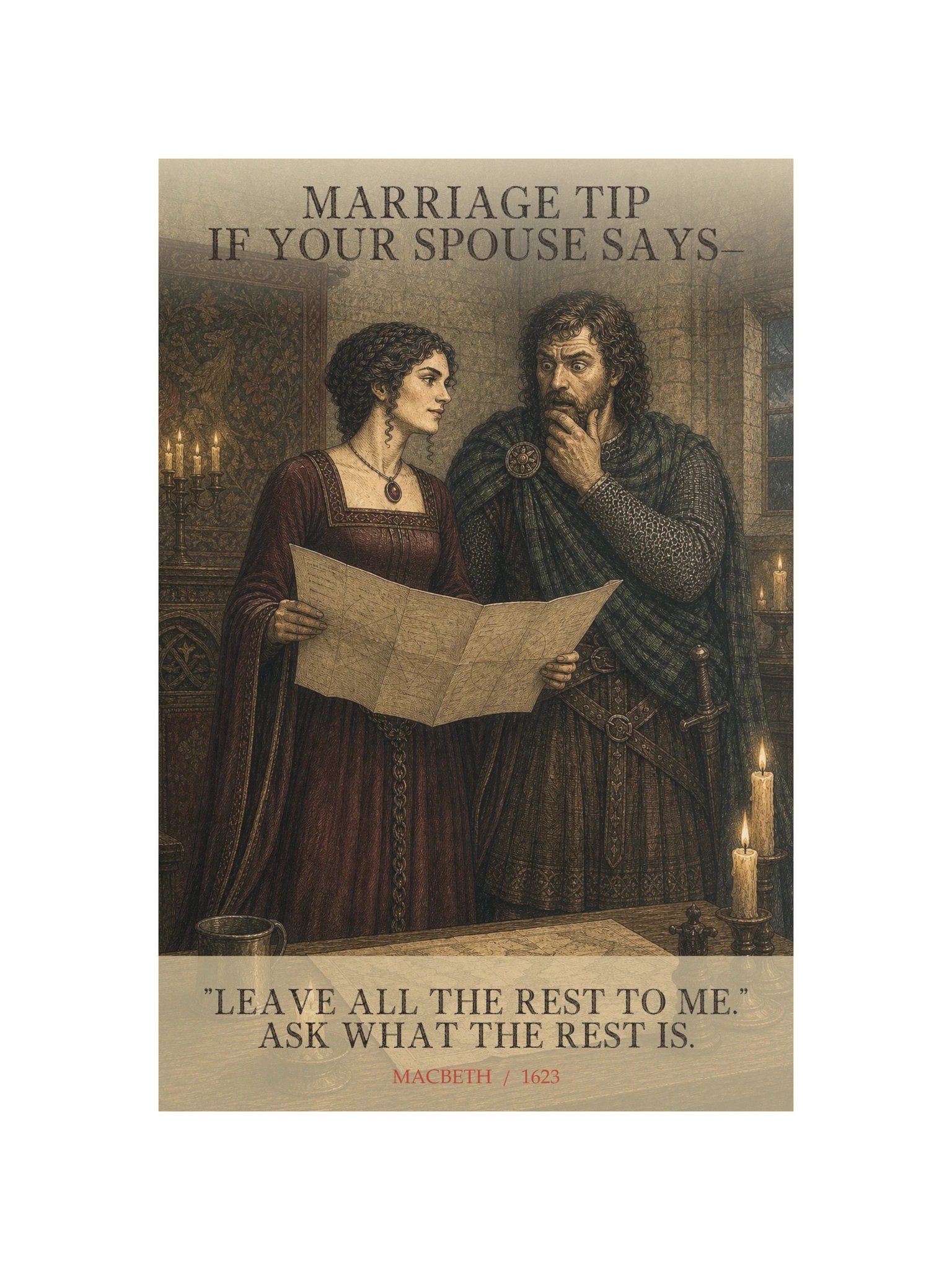 Marriage Tip -- Macbeth Art Print product image (12)