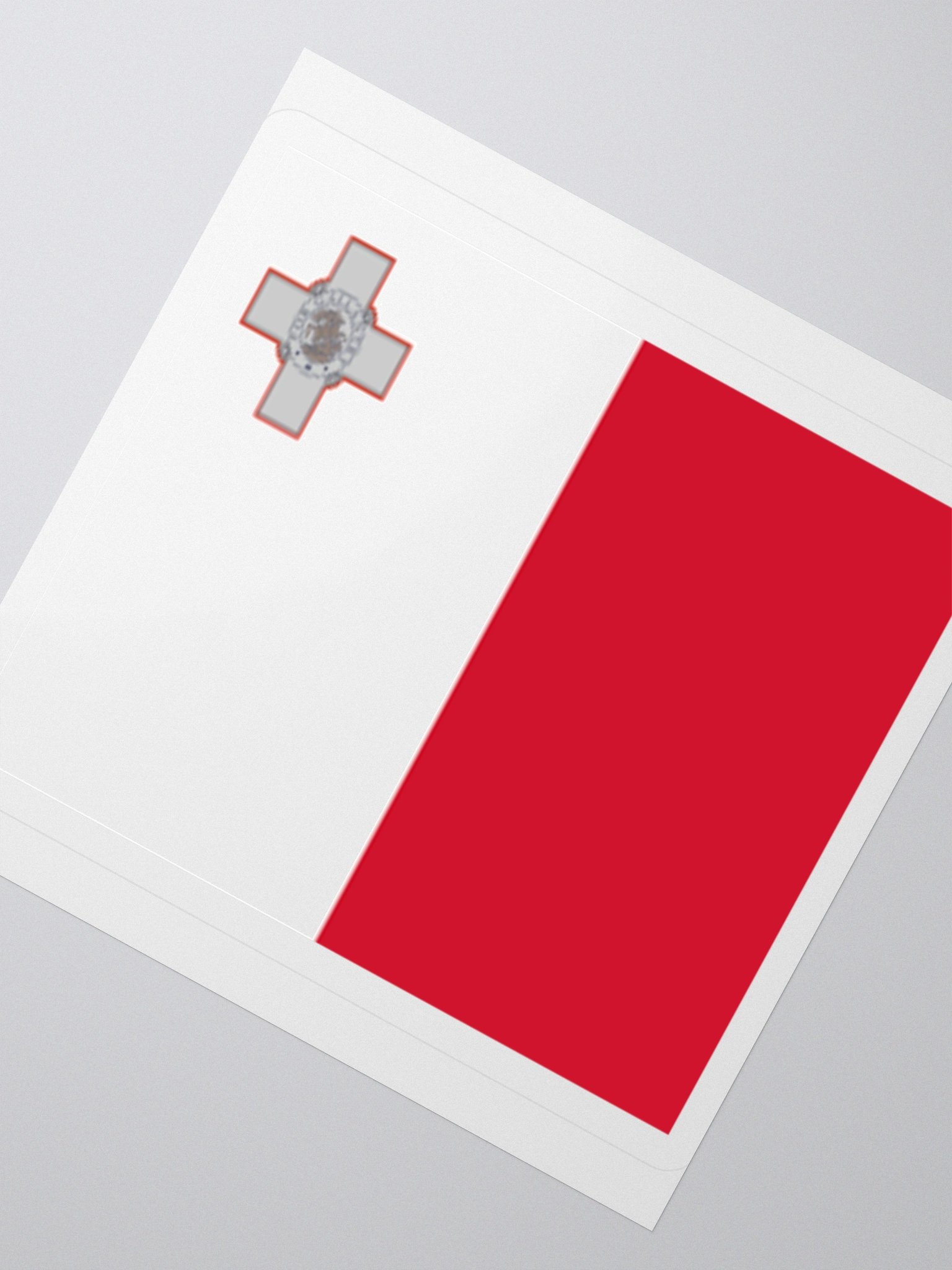 Malta National Flag Sticker - Exclusive Vinyl Design, Multiple Sizes product image (4)