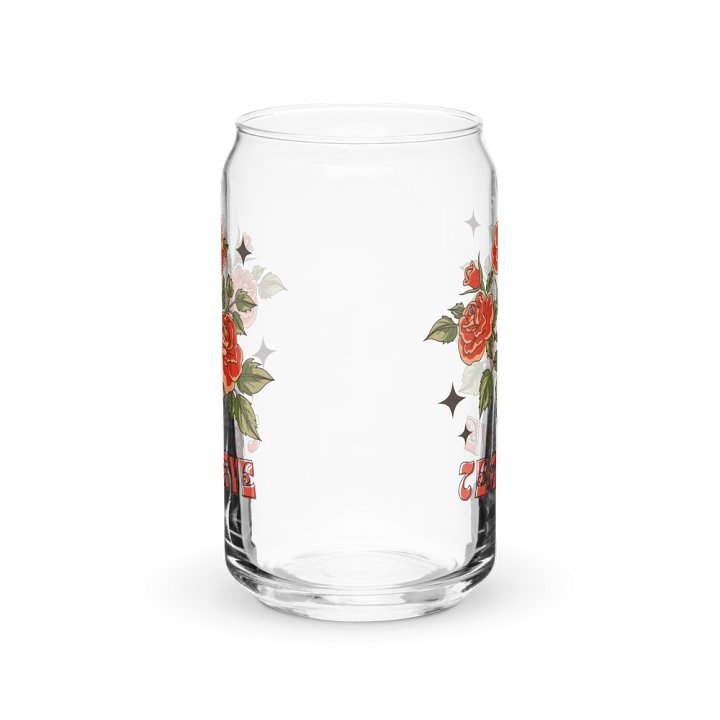 Vintage Rose Iced Coffee Cup product image (1)