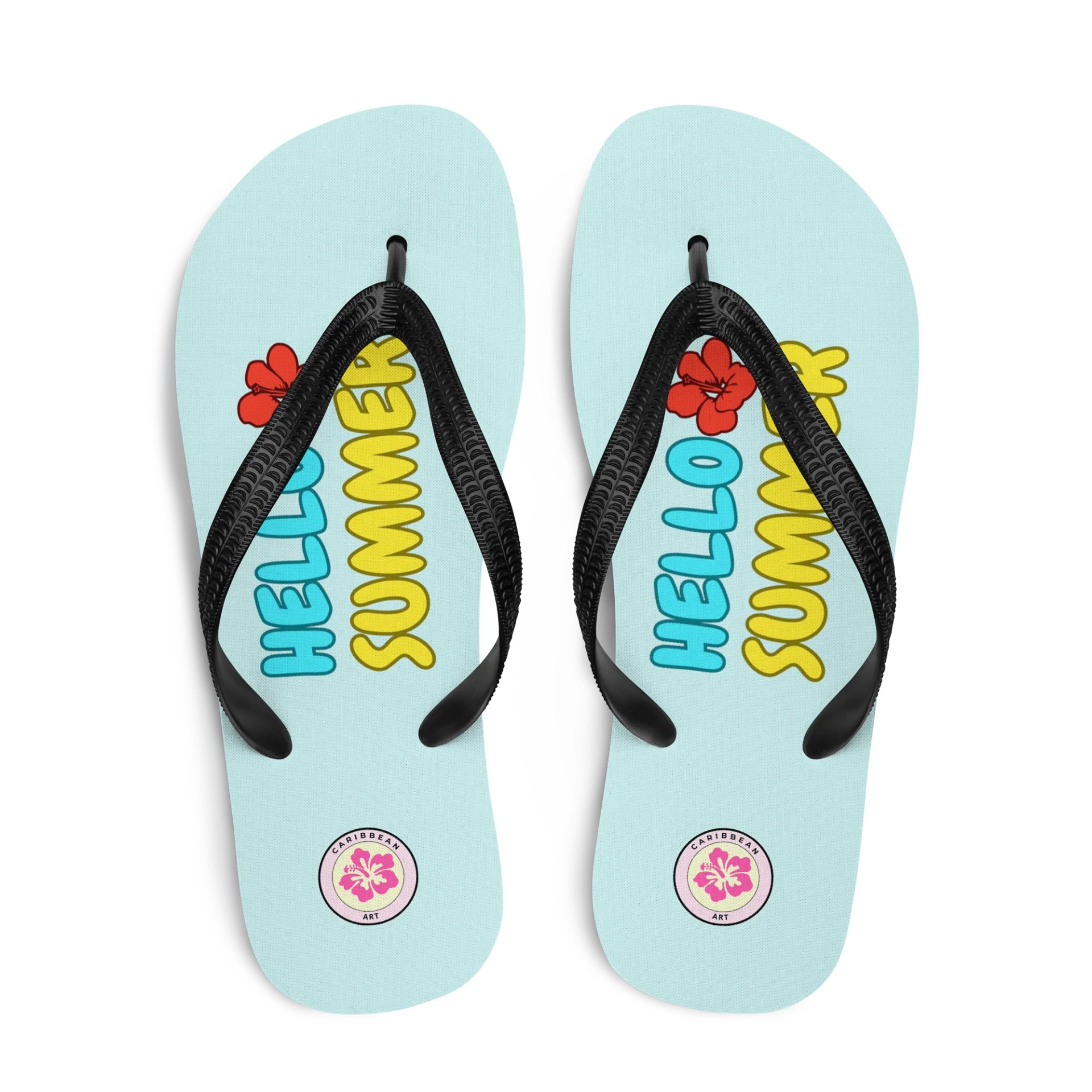 Hello Summer Flip-Flops product image (1)