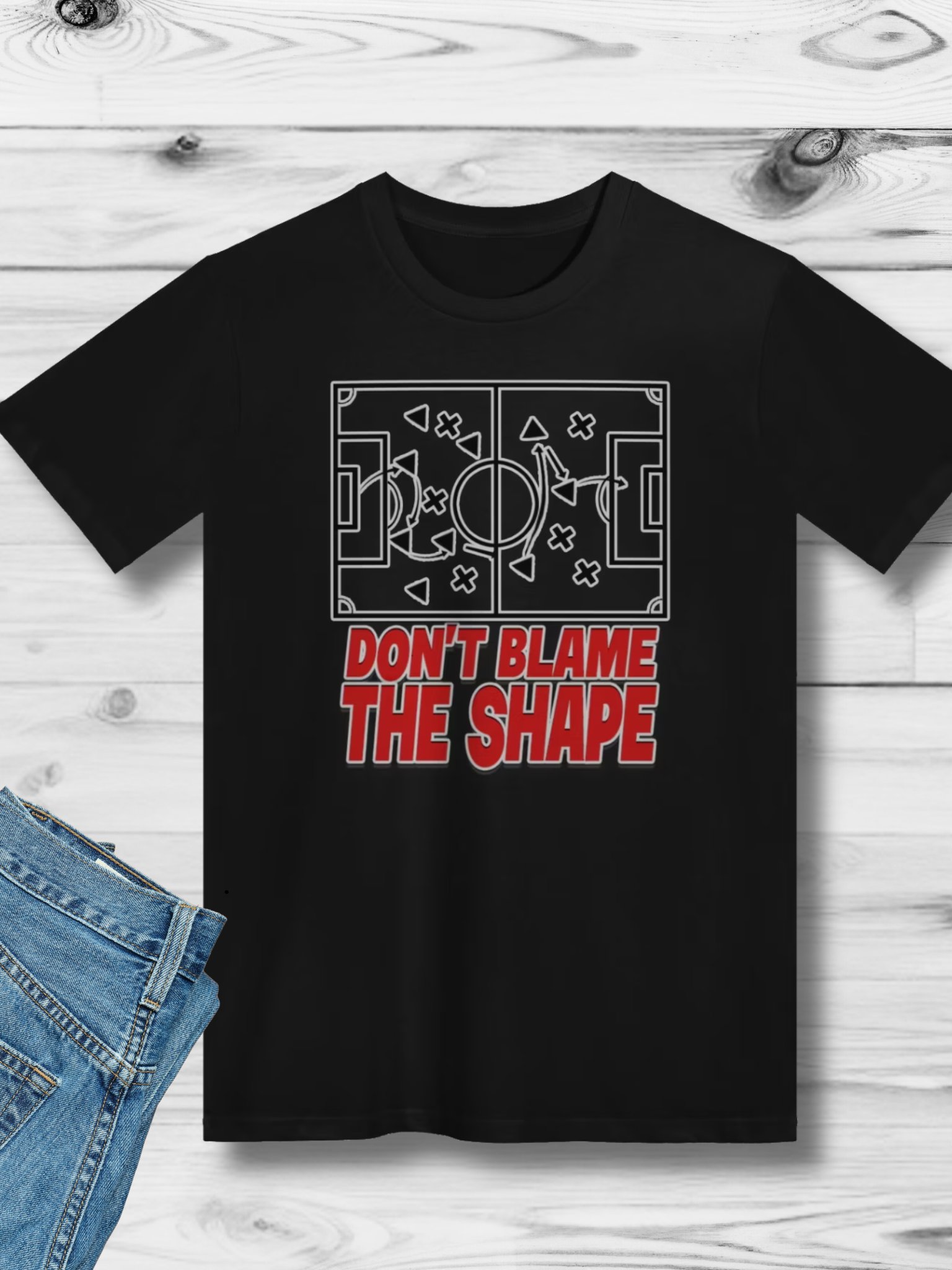 Dont Blame The Shape AS Colour Unisex Premium T-Shirt product image (2)