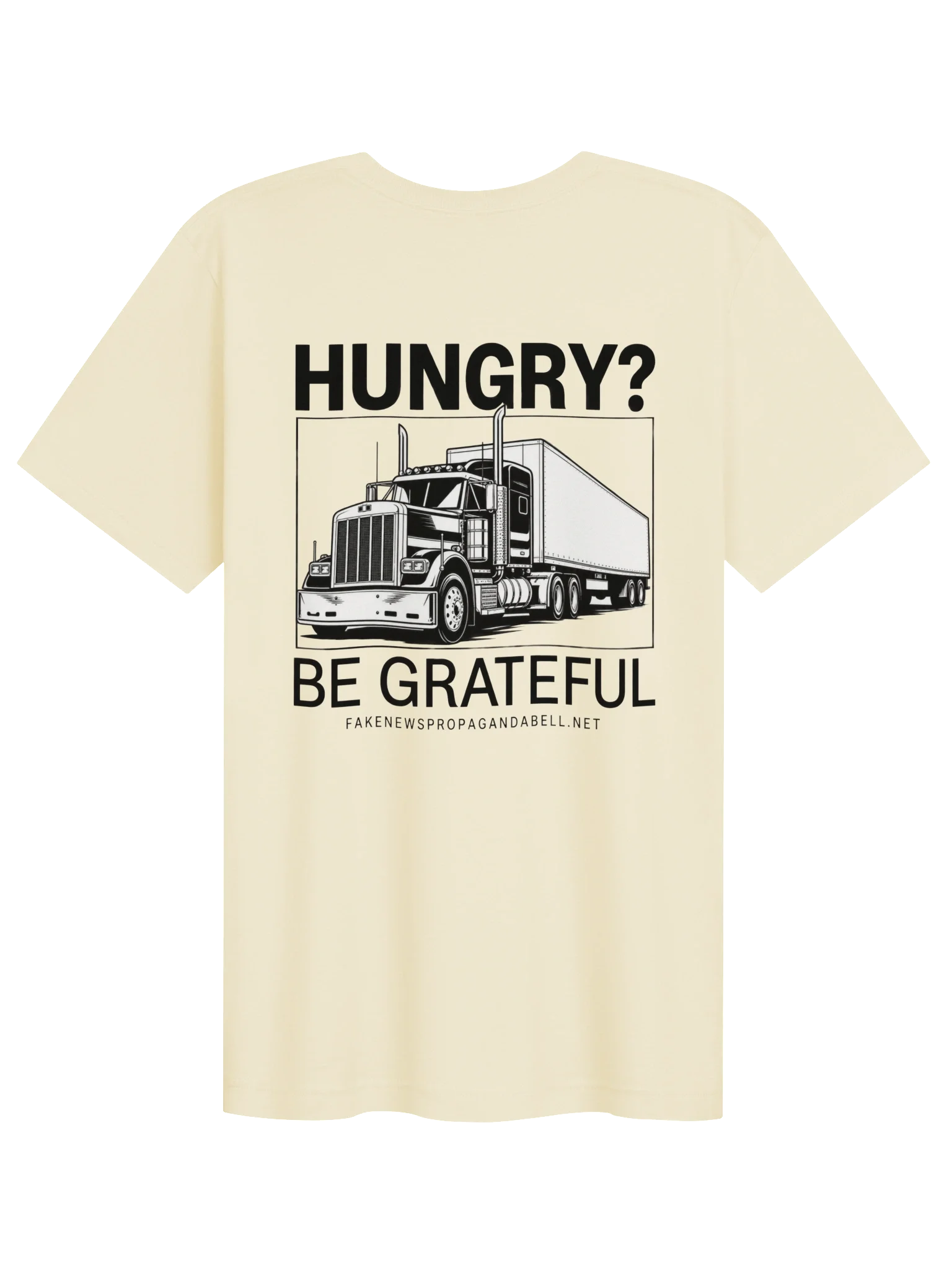 Hungry Be Grateful - Unisex Heavy Cotton Tee