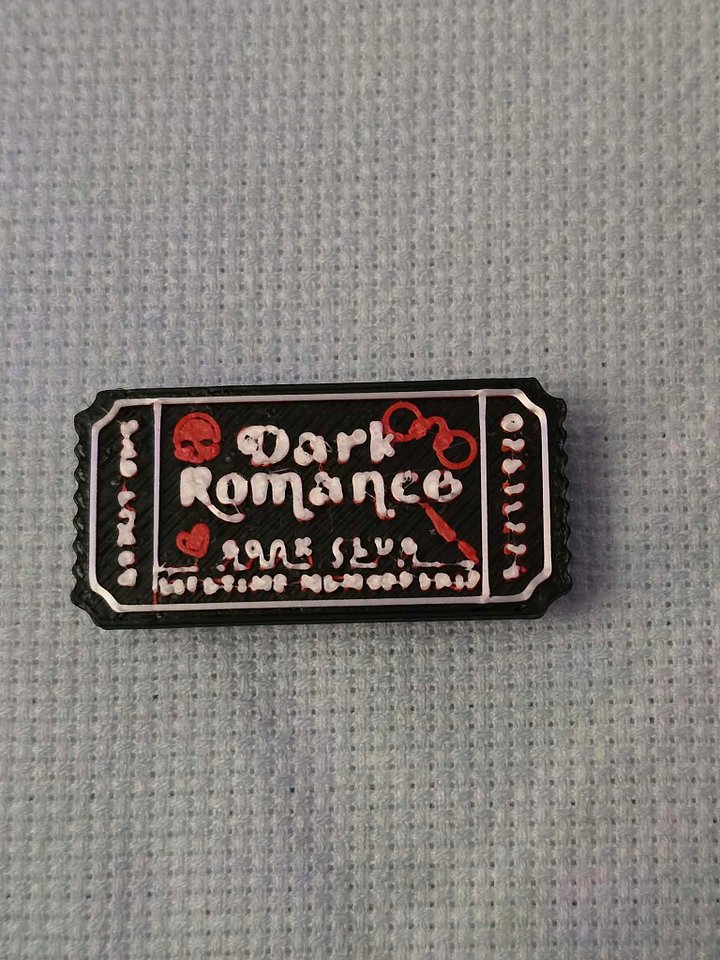 Dark Romance Ticket Minder product image (1)