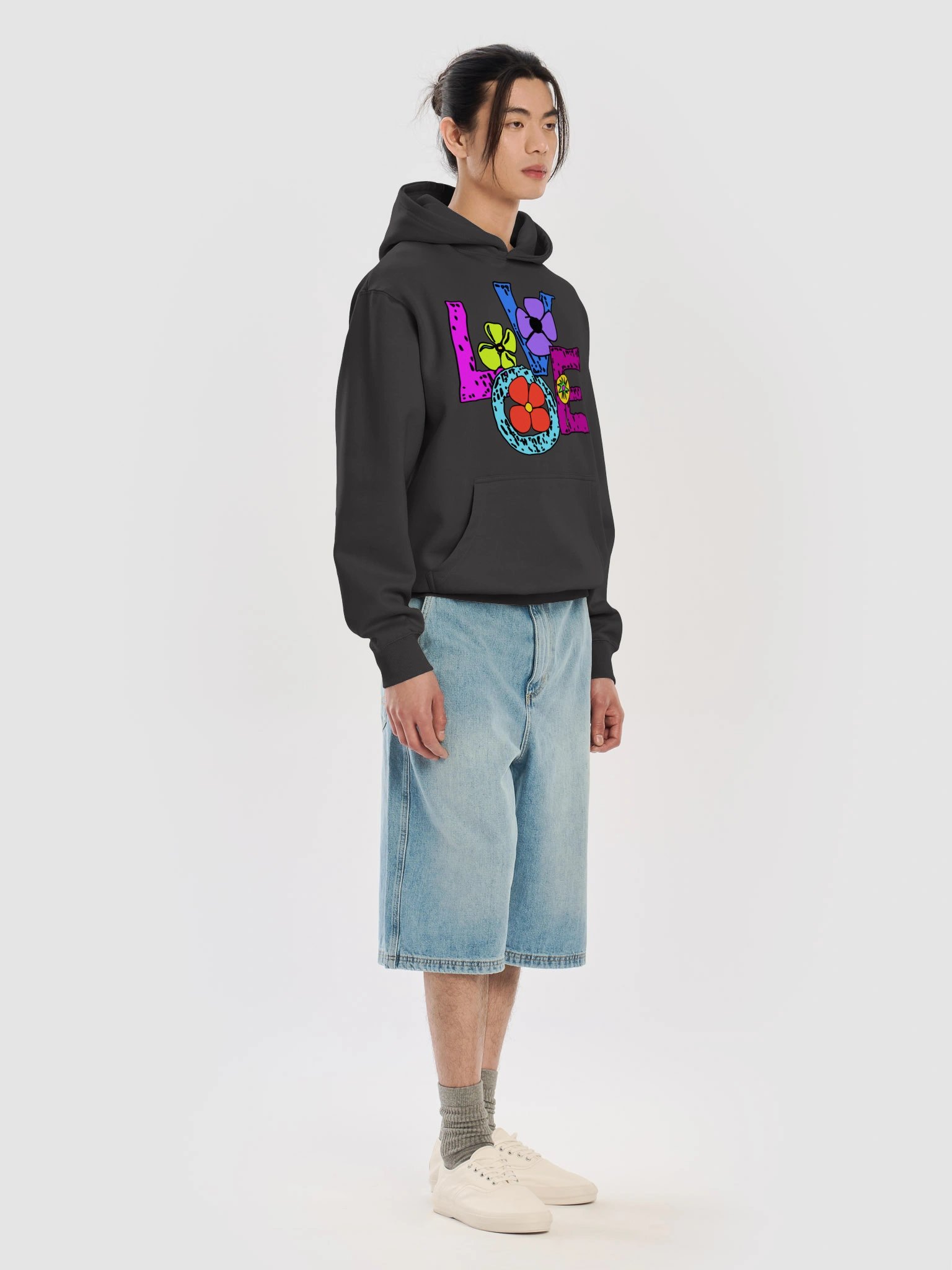 LOVE | Graphic Cotton Heritage M2635 Box Hoodie product image (7)