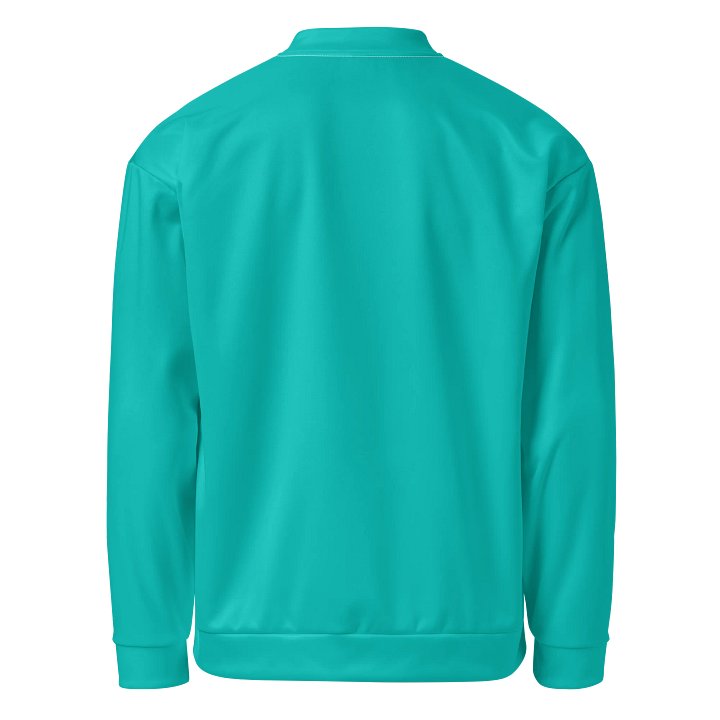 Paradise Breeze Iris Blue All-Over Print Bomber Jacket product image (2)