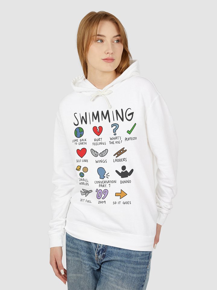 Mac Miller Swimming Notebook Hoodie product image (2)