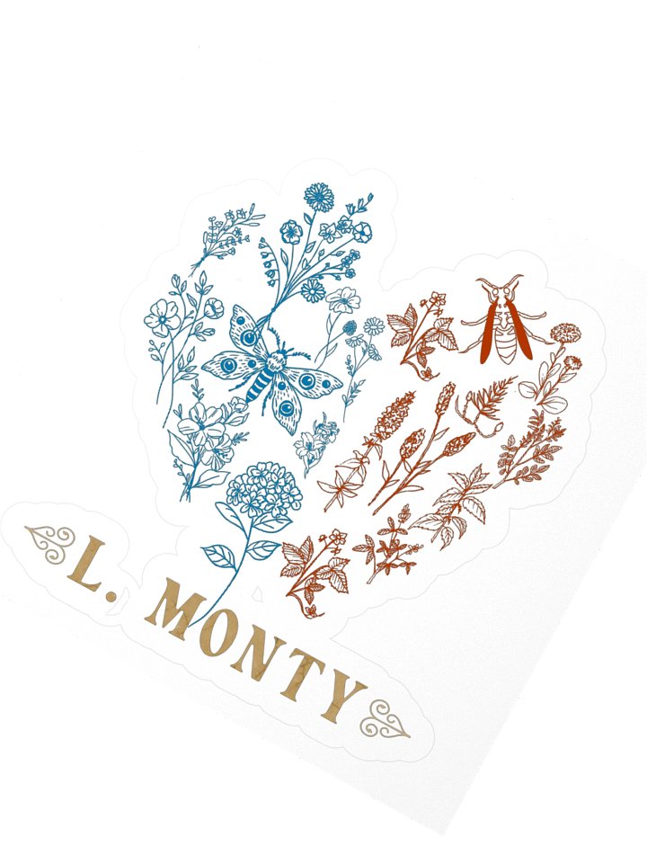 L. Monty Heart Sticker product image (3)