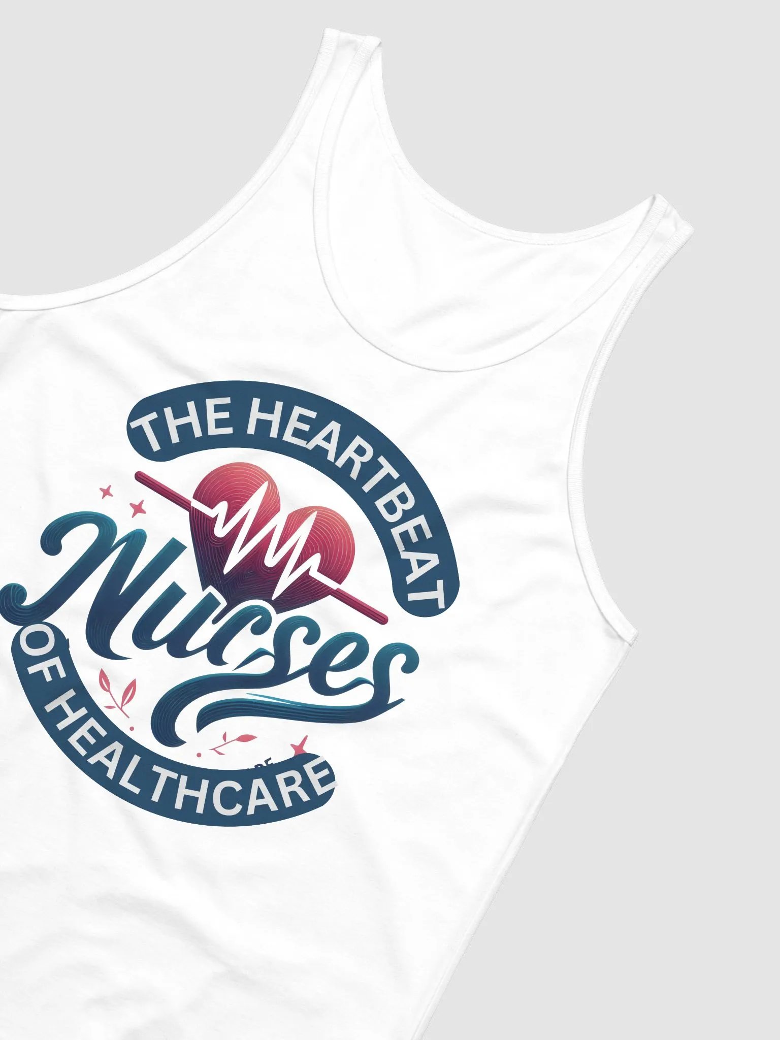 Heartbeat: Nurse's Heartbeat Jersey Tank product image (35)