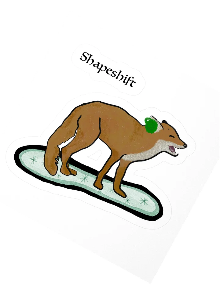Shapeshift Fox Sticker product image (2)