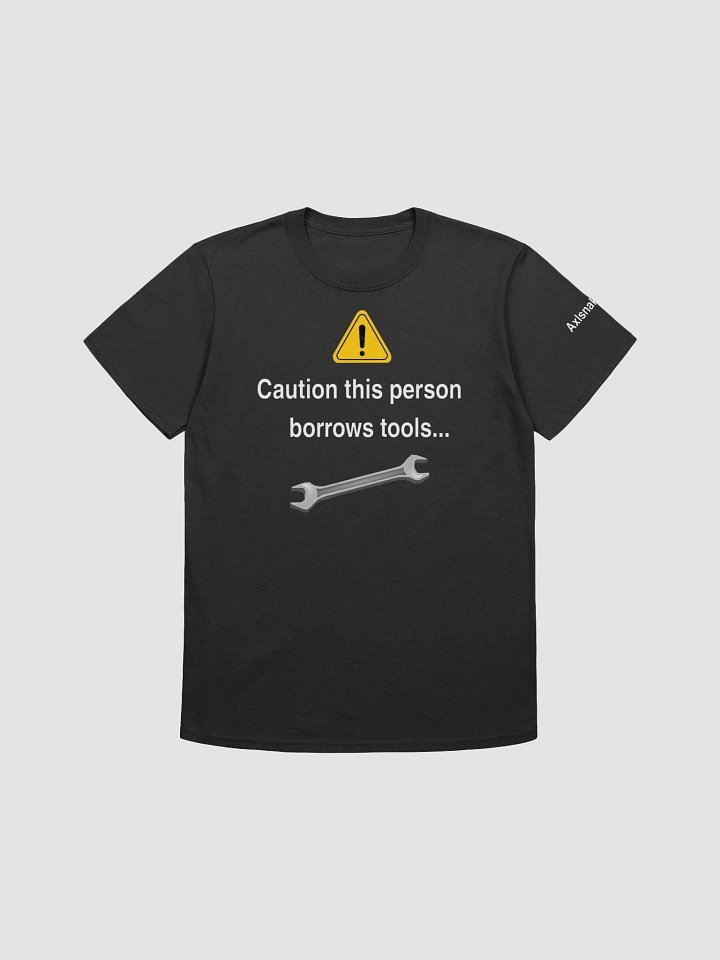 axlsnakedog shirt caution product image (1)