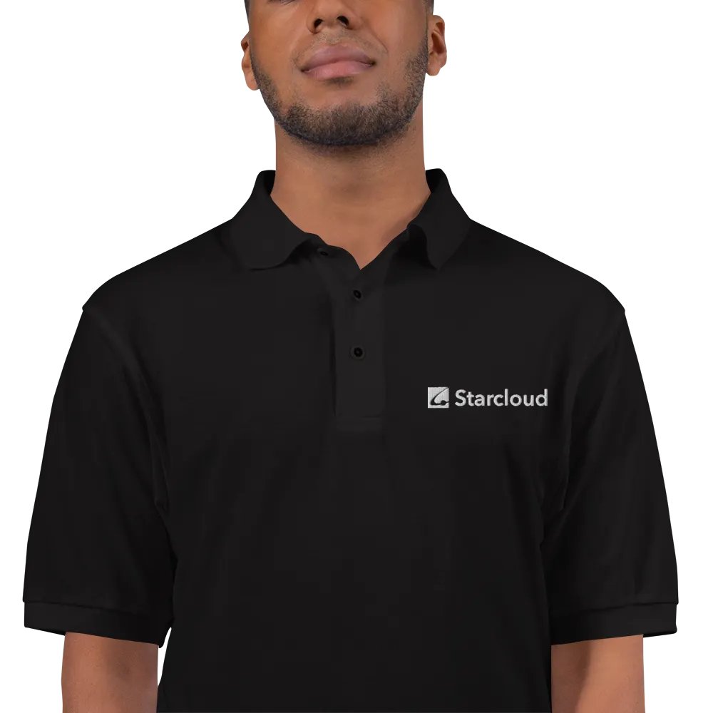 Starcloud Black Polo product image (1)