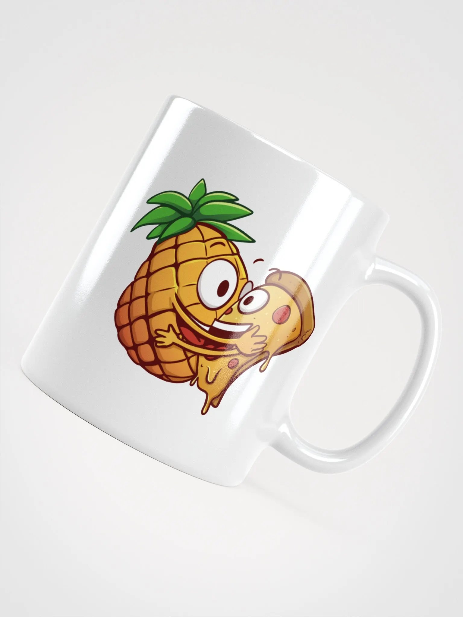 Pizza Loves Pineapple Mug product image (4)