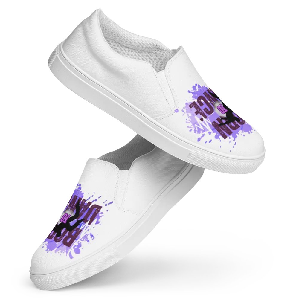 Born to Dance His Silhouette Women's Slip-Ons product image (12)