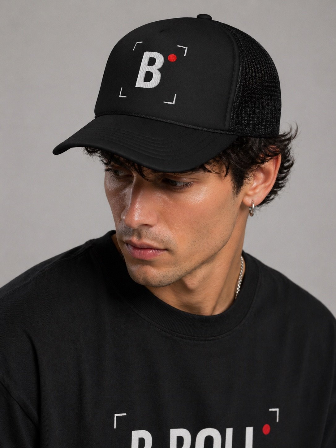 Trucker hat B Recording product image (2)
