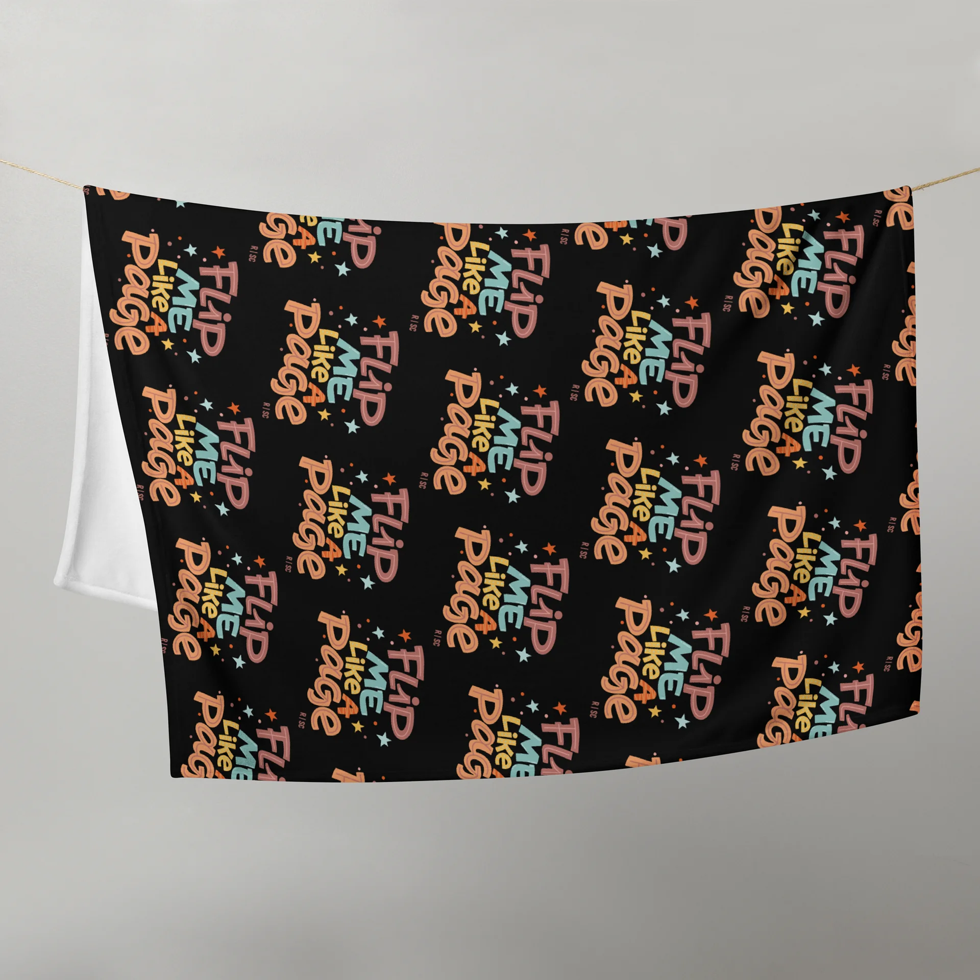 Flip Me Like a Page Blanket product image (9)
