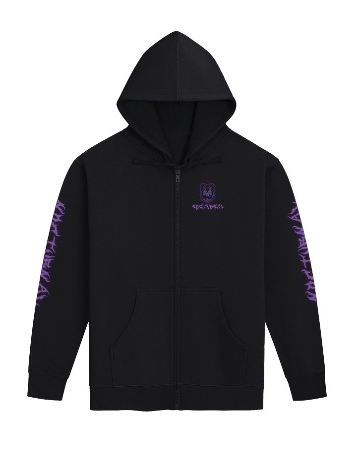 Nocturnal zipper hoodie product image (1)