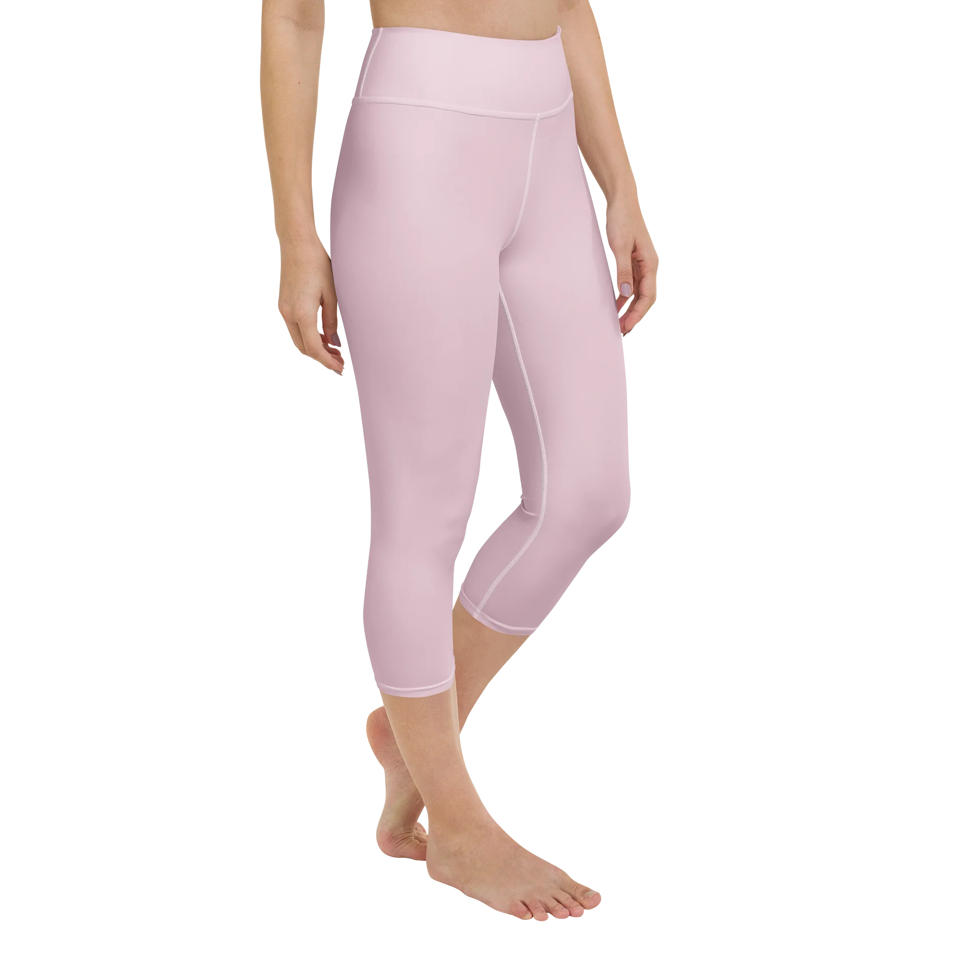 Clinical Capri Leggings (Pink Lace) product image (2)