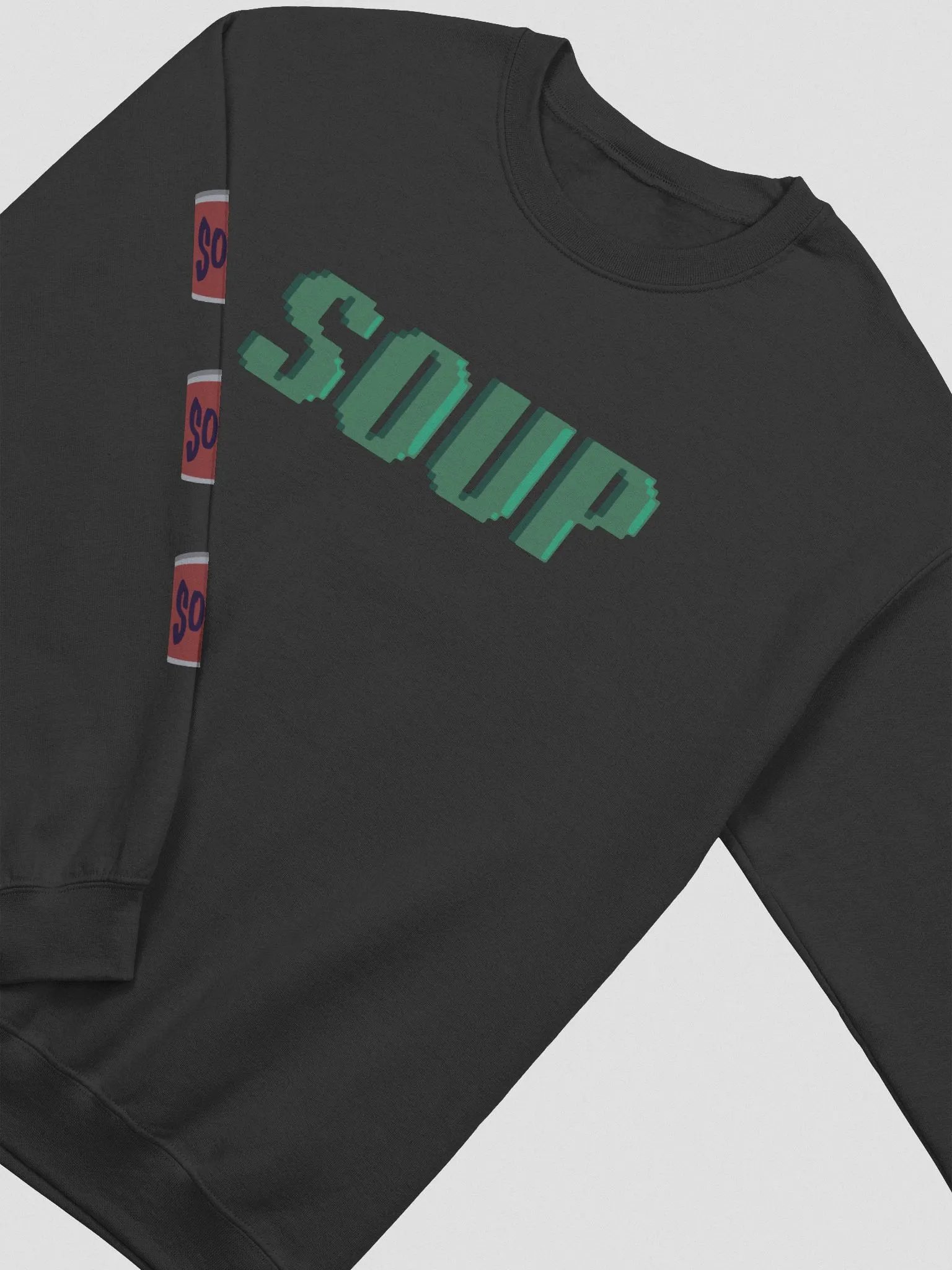 Retro Soup Crewneck - Green Soup product image (3)