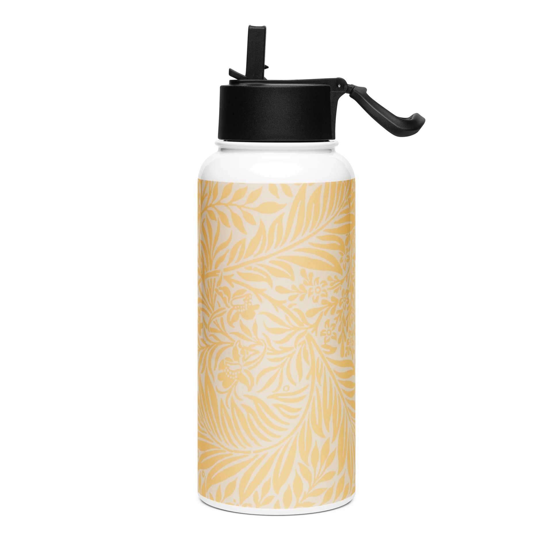 Golden Botanical Bliss Stainless Steel Water Bottle product image (3)