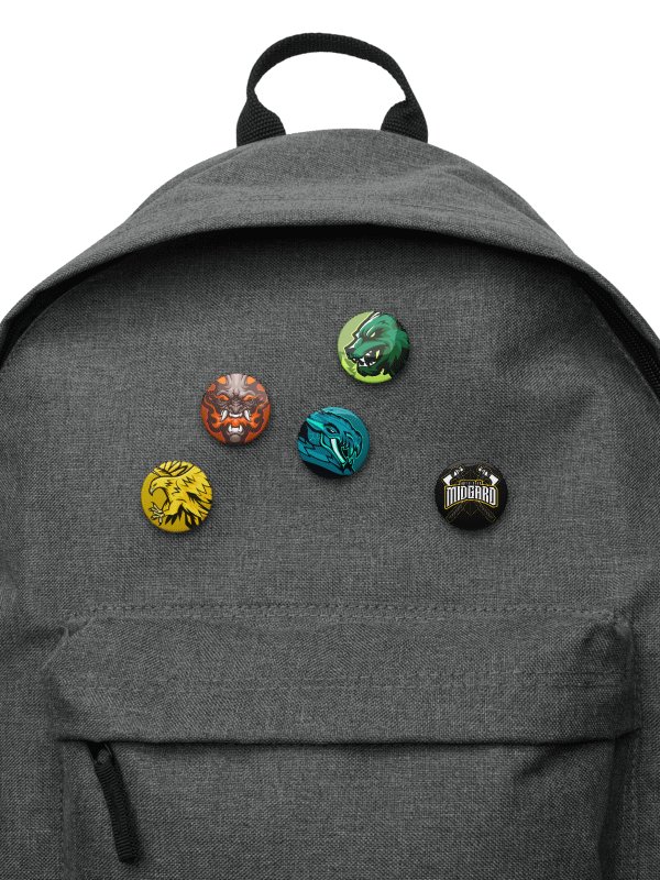 BATTLE OF MIDGARD BADGE SET product image (3)