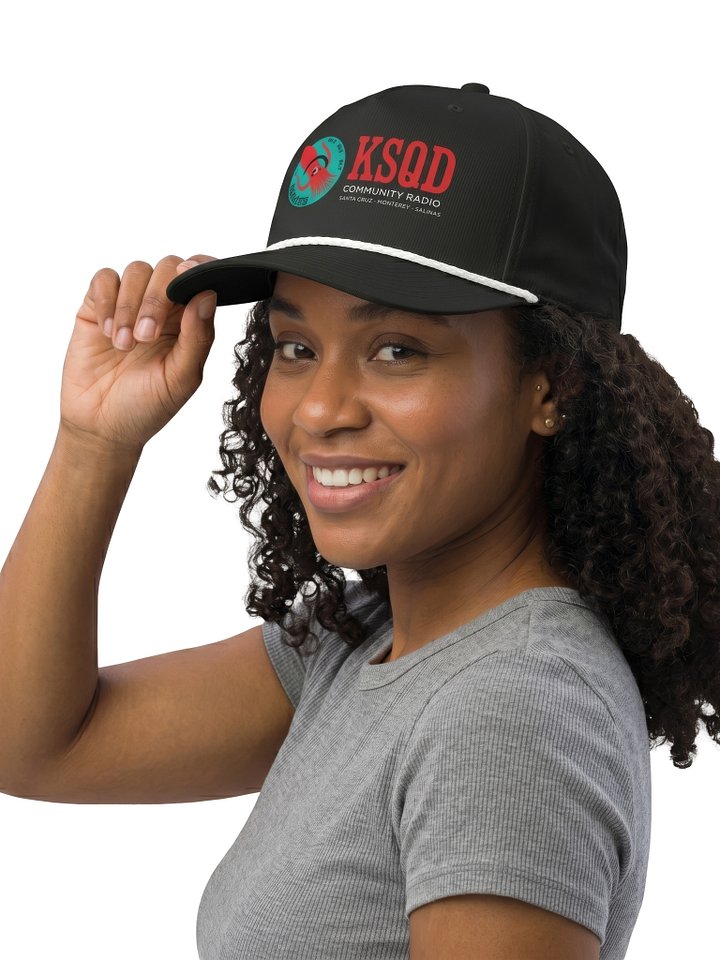 KSQD Community Radio Rope Hat product image (2)