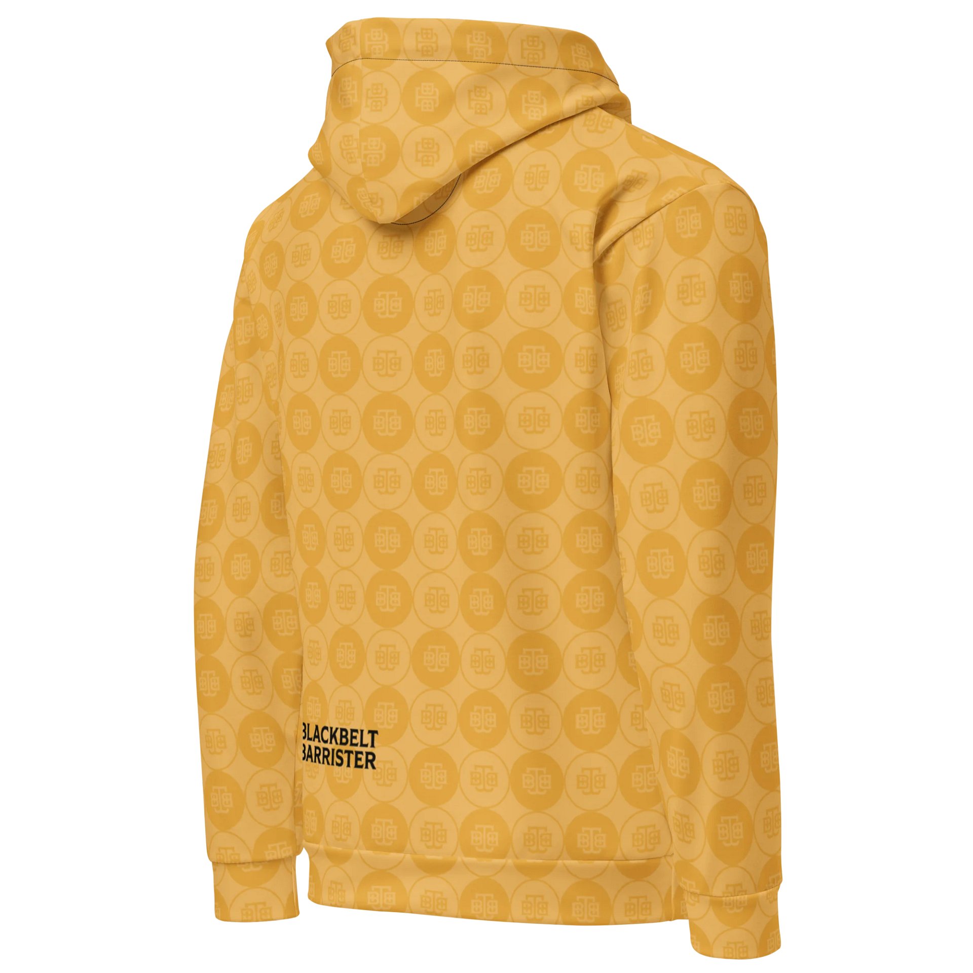 BBB All Over Print Yellow Hoodie product image (5)