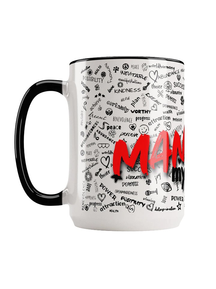 Manifest Your Reality Mug, Red product image (2)