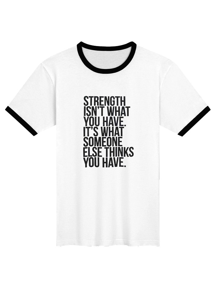 True Strength Ringer T-Shirt product image (2)