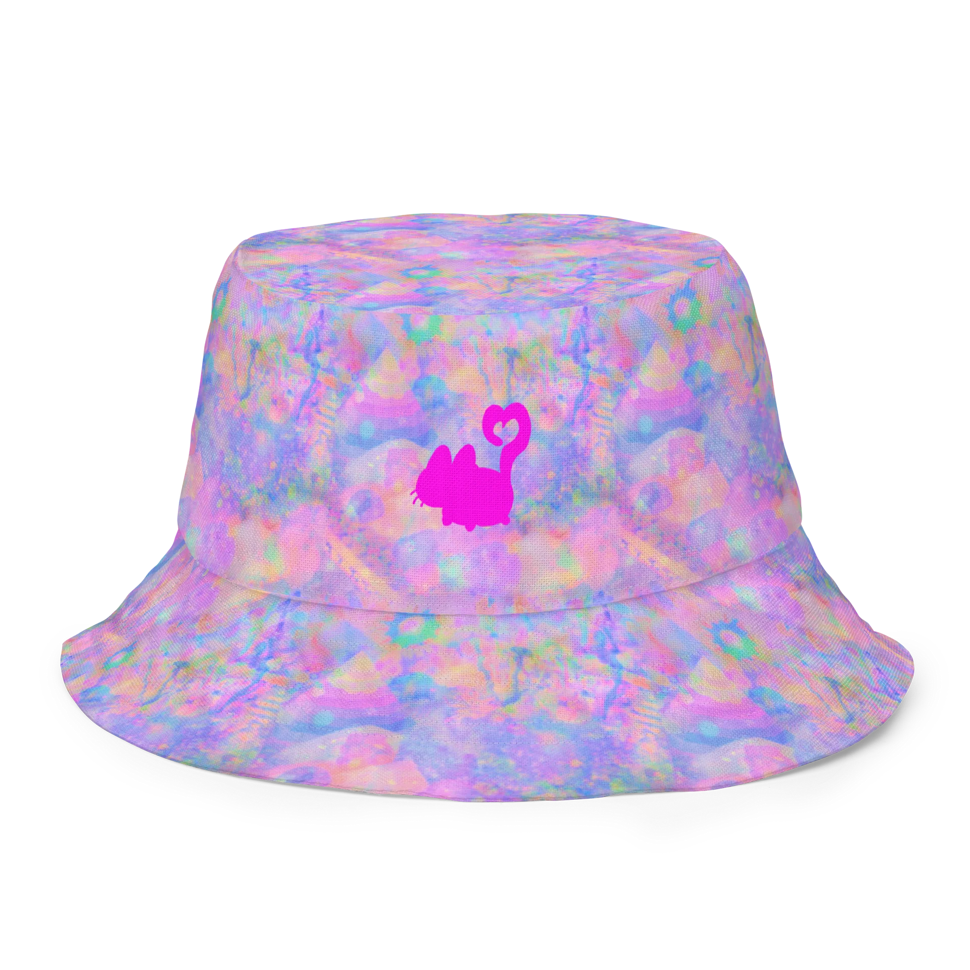 vangoggles.com reversible bucket hat (spacescape/acidrainbow) product image (1)