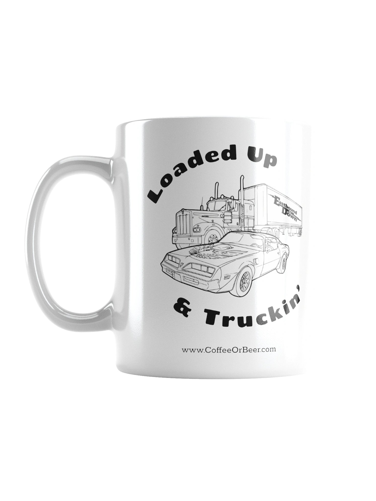 Eastbound & Down Long Way to Go Pint Glass product image (1)