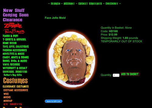 What’s creepier? A “face jello mold” or that fact that it looks exactly like Ken Hinkley?