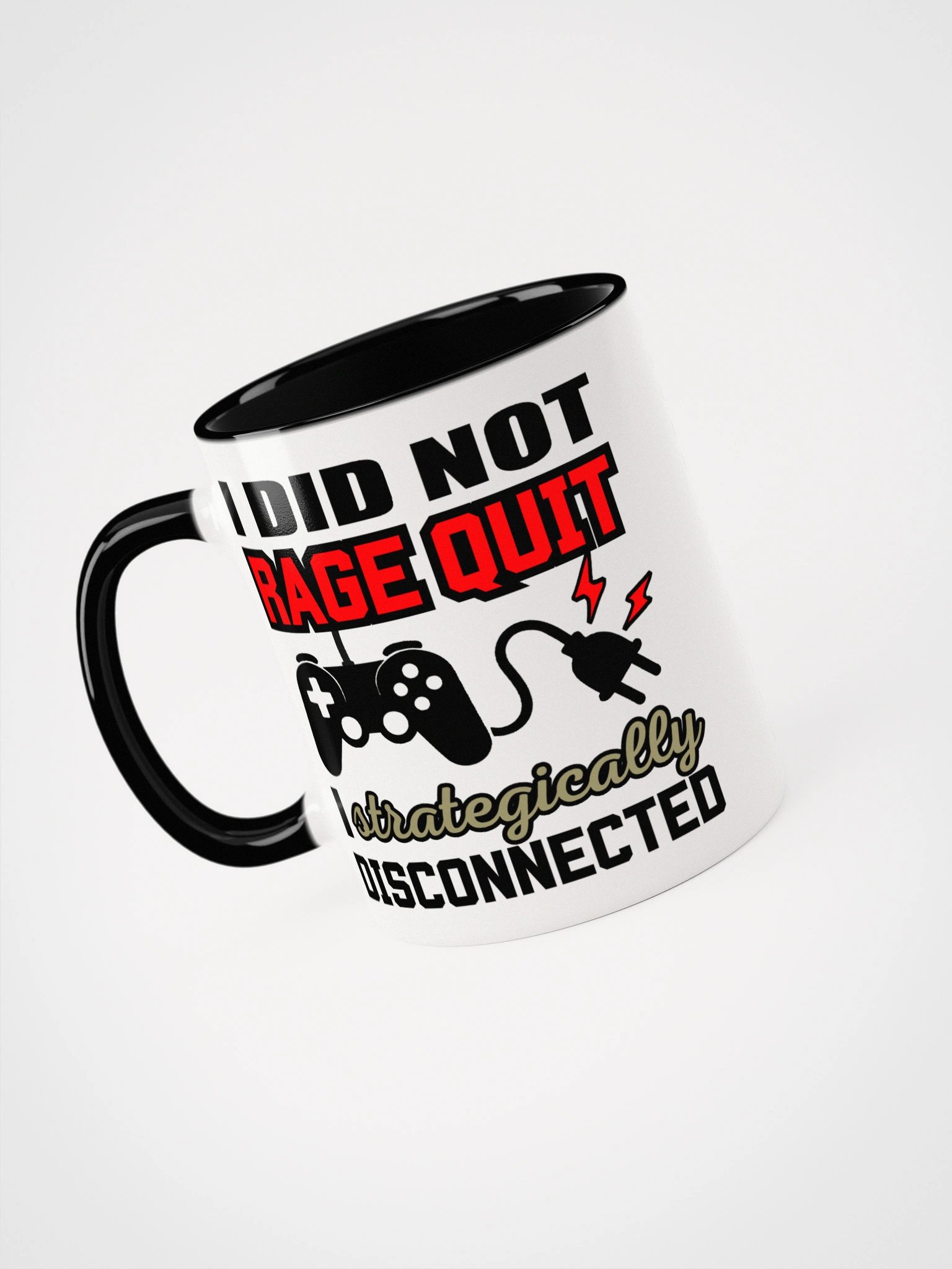 'Strategically Disconnected' Ceramic Mug with Colour product image (11)