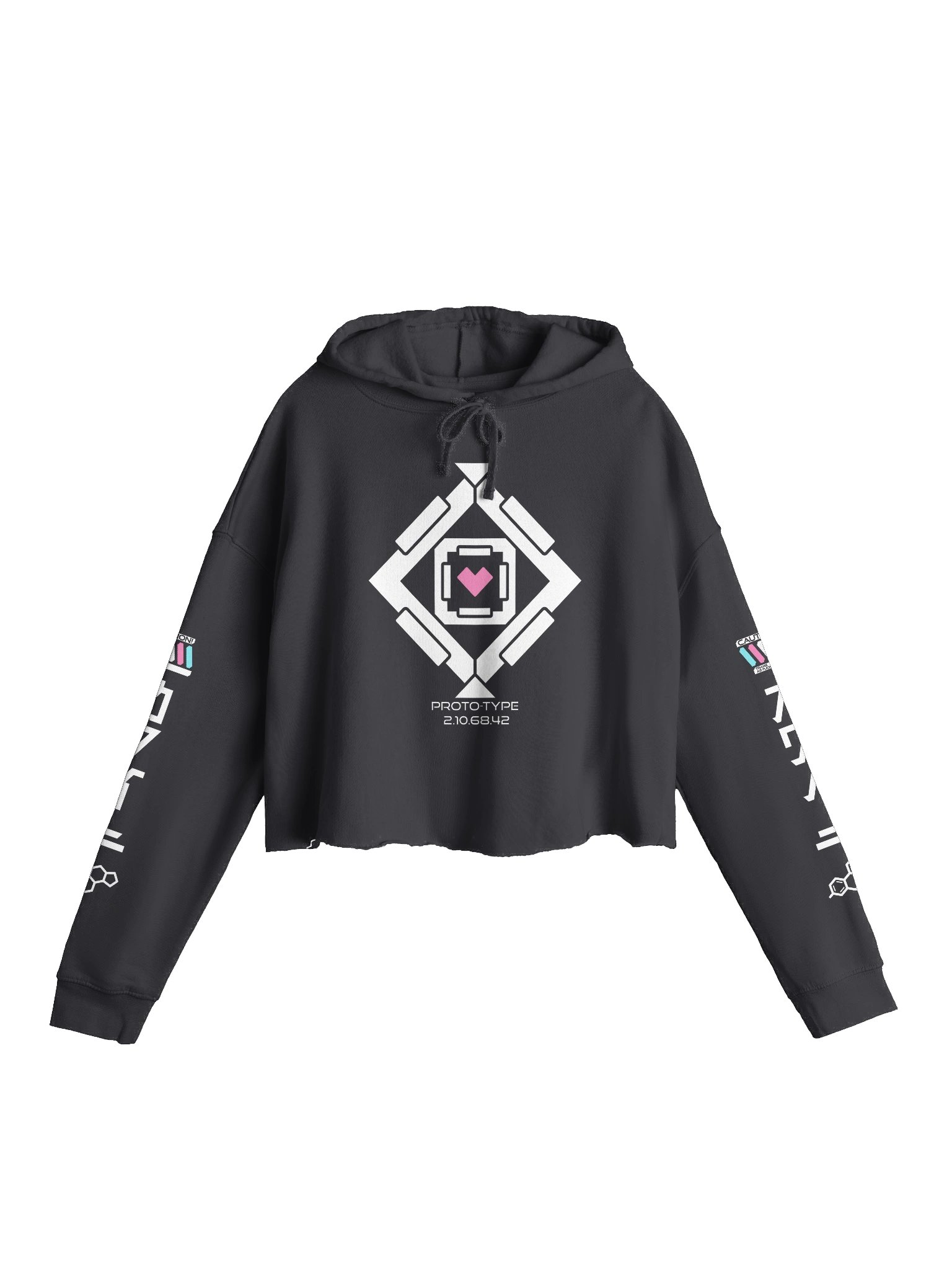 TAF PROTO-TYPE / 2.10.68.42 / CROPPED HOODIE product image (1)