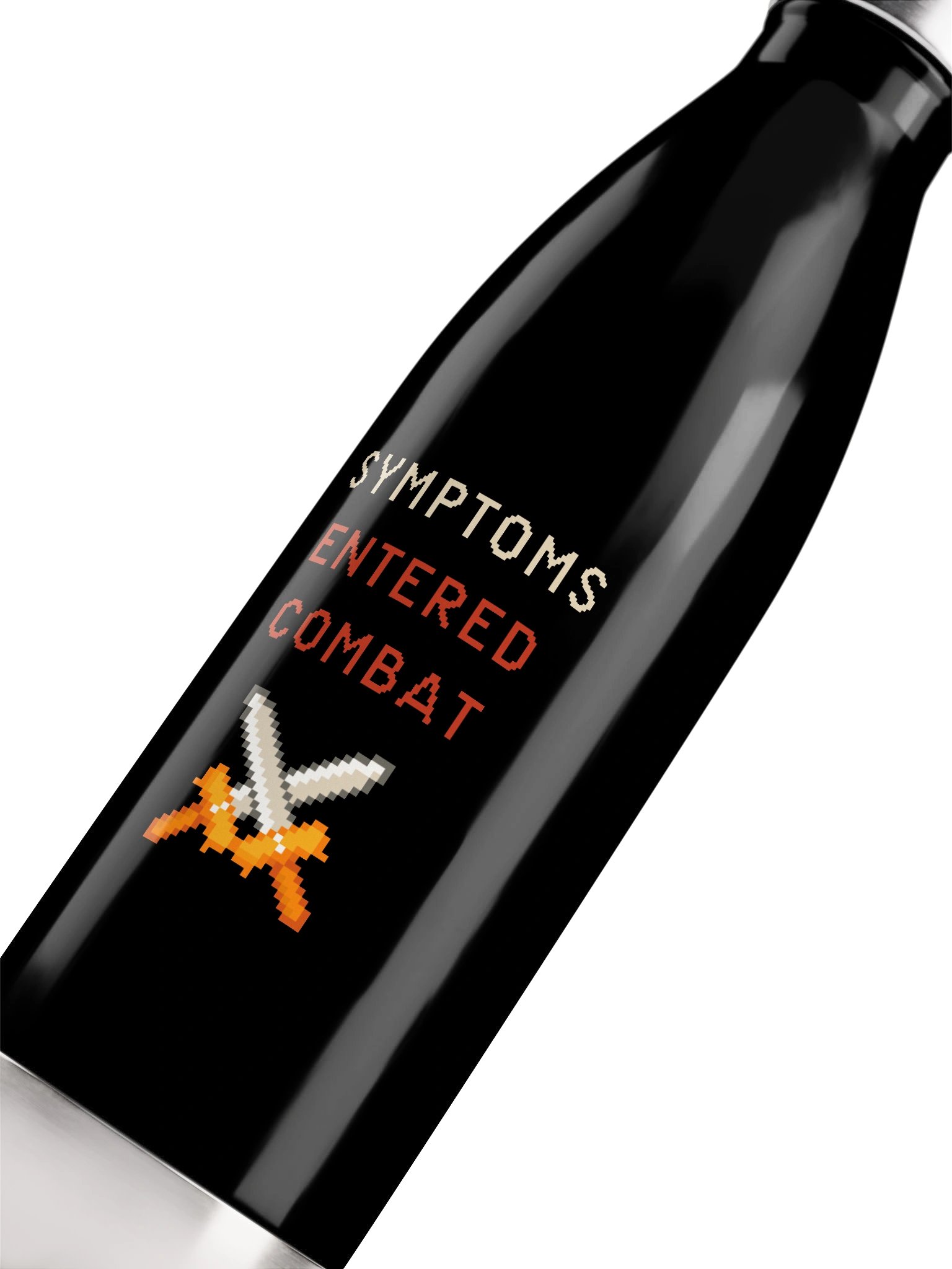 Symptoms Entered Combat Water Bottle | Chronic Illness Gamer Hydration product image (5)