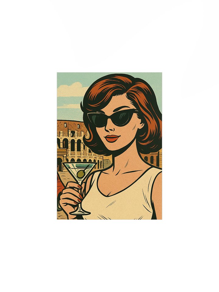 Nastassja - Shaken, Not Stirred Art Print product image (2)