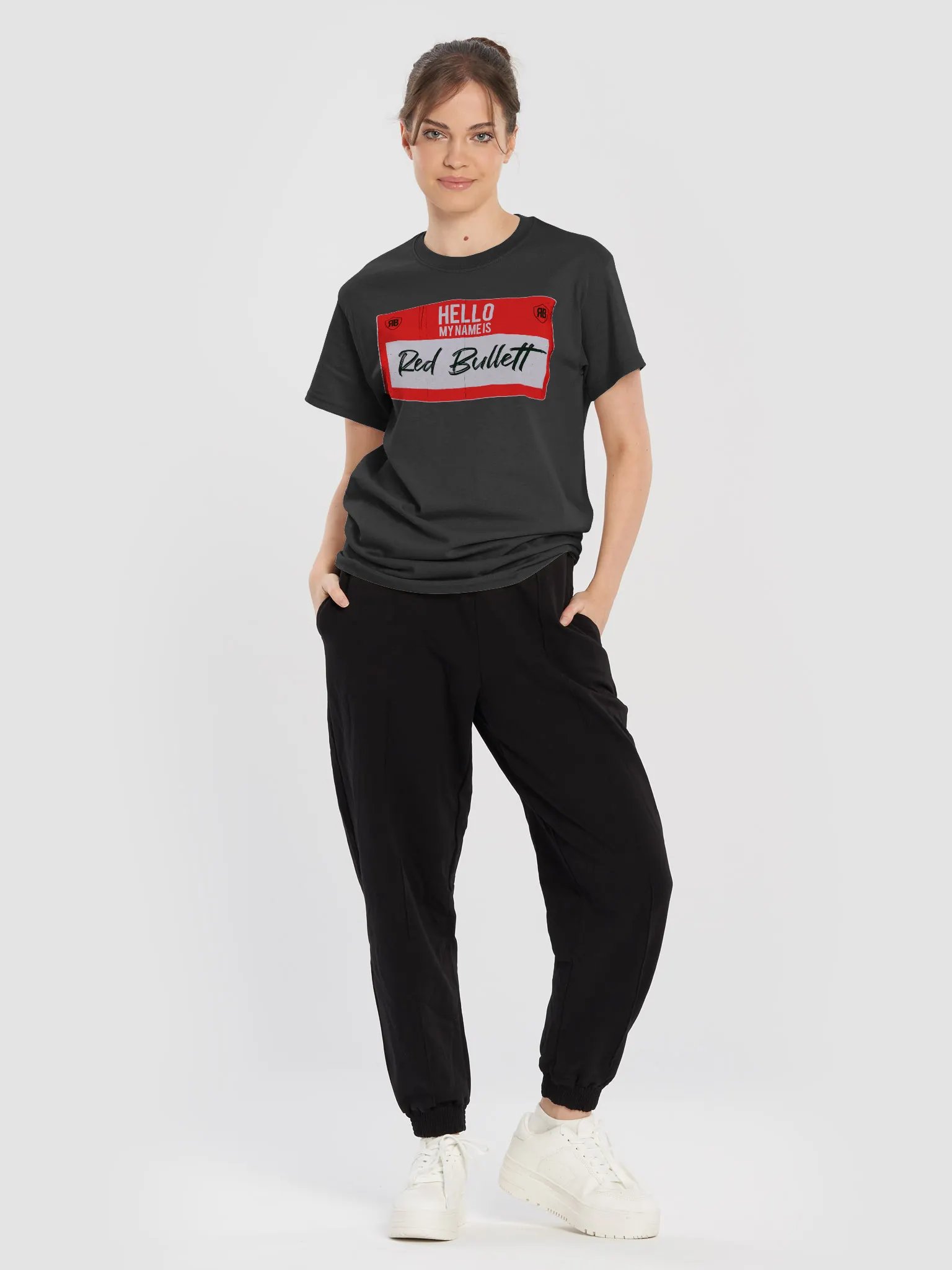 Red Bullett Name Tag T-Shirt product image (5)