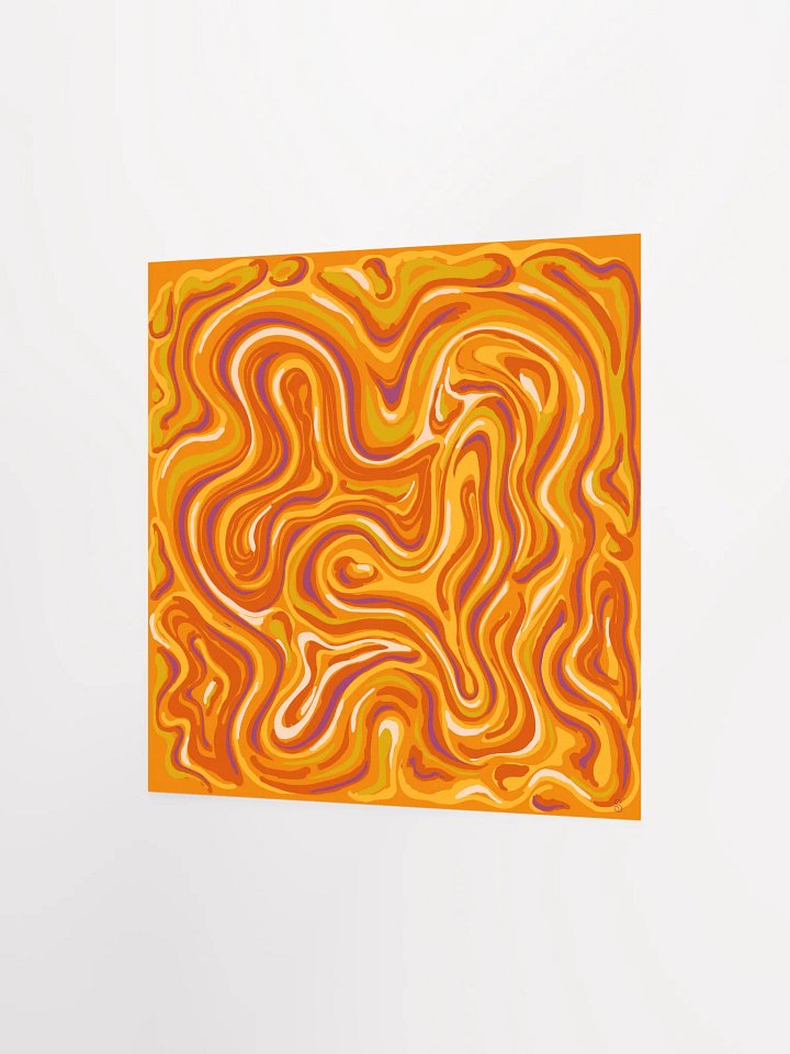 Swirling Dreamscape Matte Poster - Stone No. 6 product image (2)