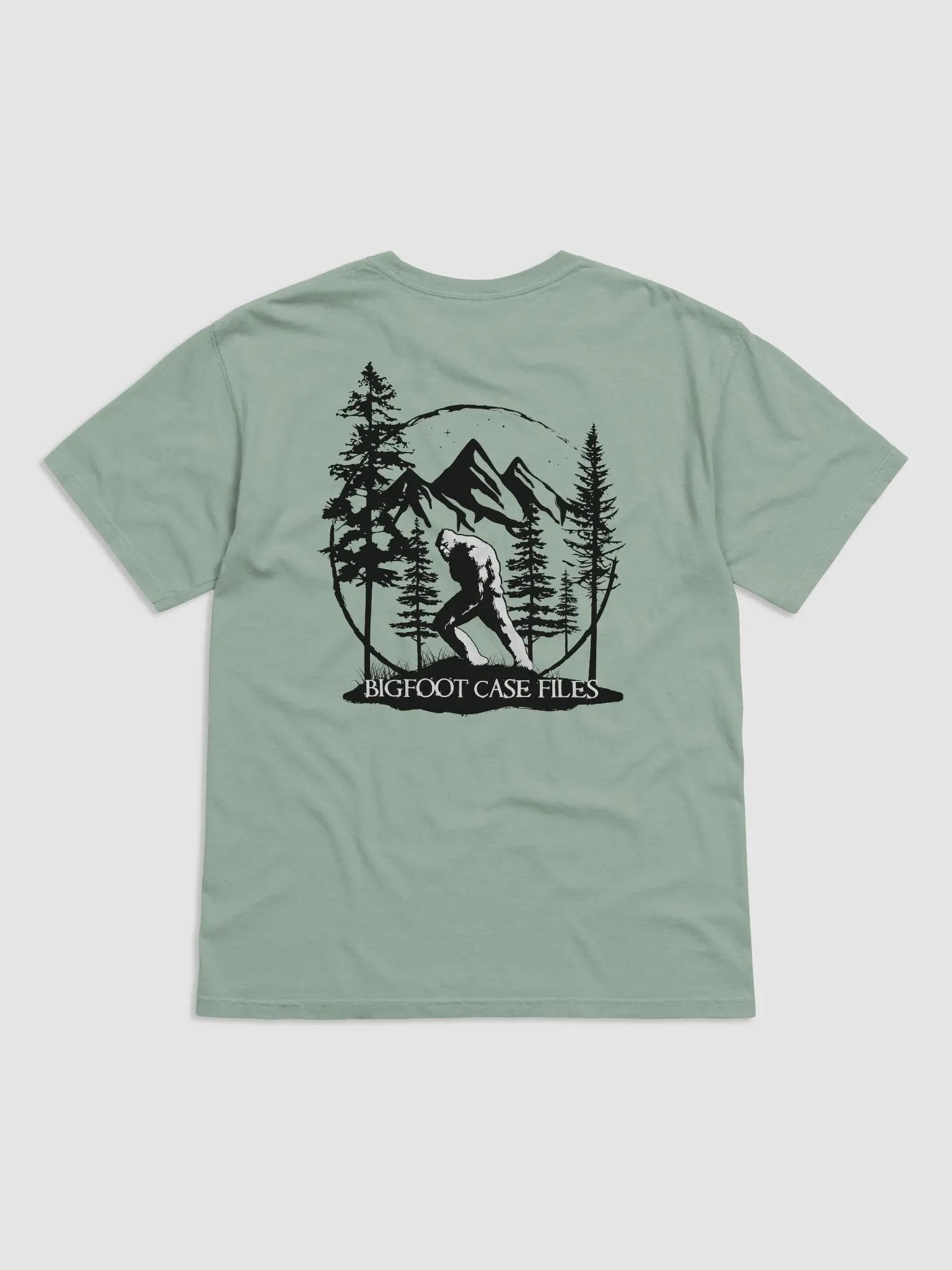BIGFOOT CASE FILES BACK LOGO BLACK product image (2)