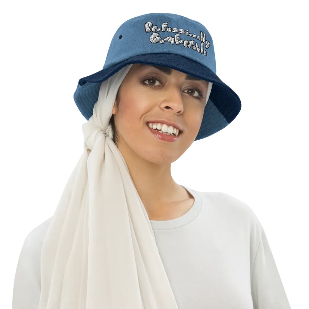 Professionally Comfortable Denim Bucket Hat product image (9)