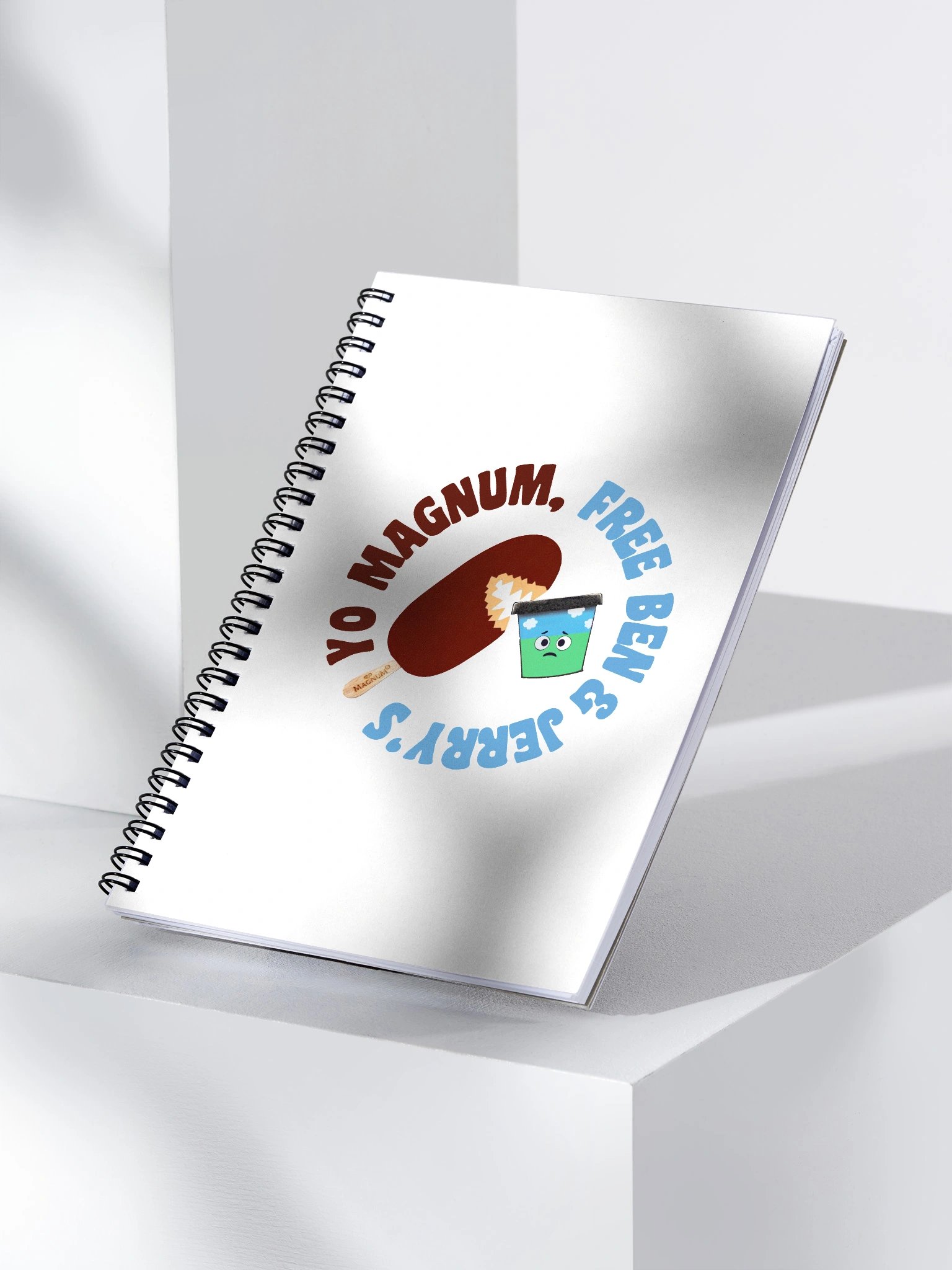 Official Free Ben and Jerry's Spiral Notebook product image (3)