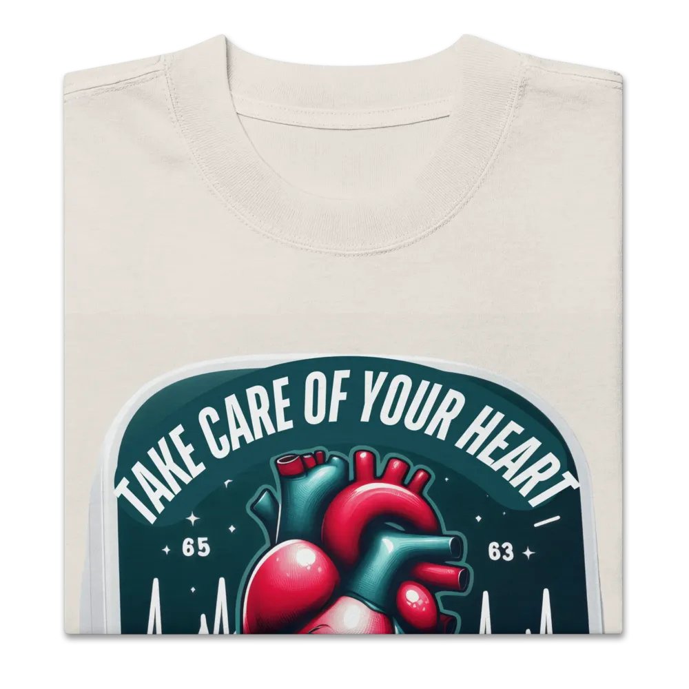 Heartbeat of Life Oversized Tee product image (30)