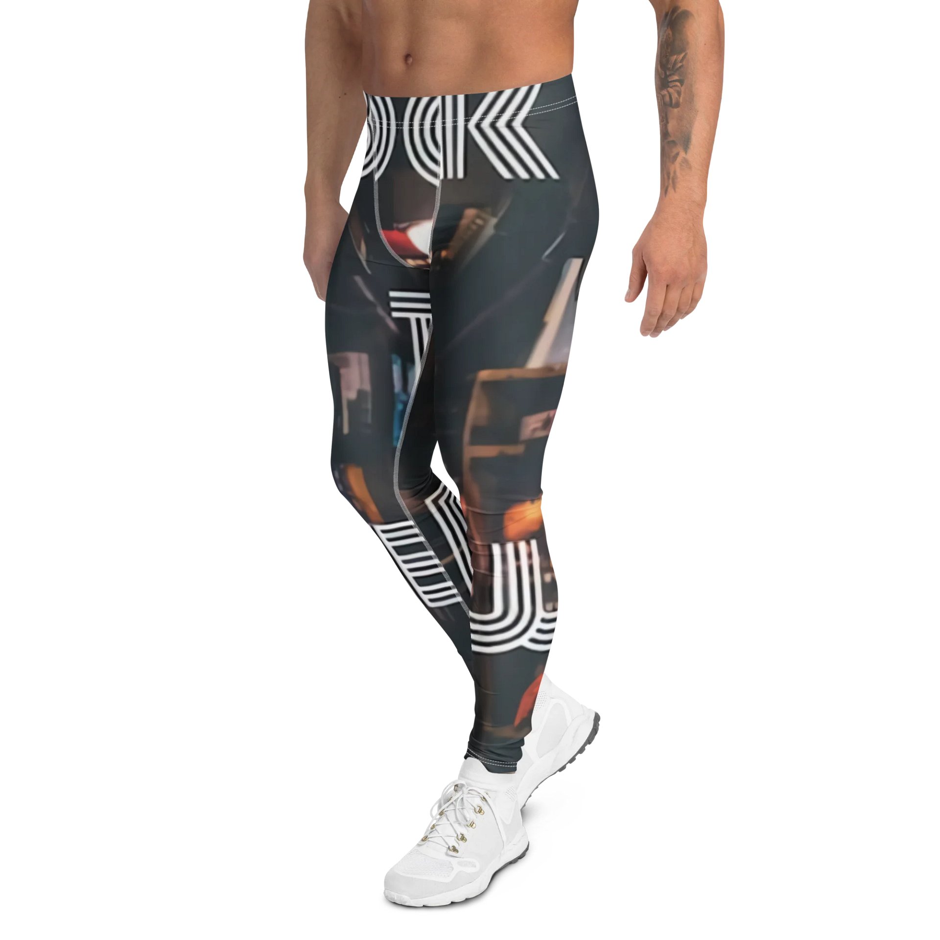 Over Print Men’s Leggings! product image (5)
