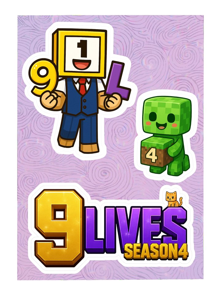 9LS4 RUprime Sticker Sheet product image (1)