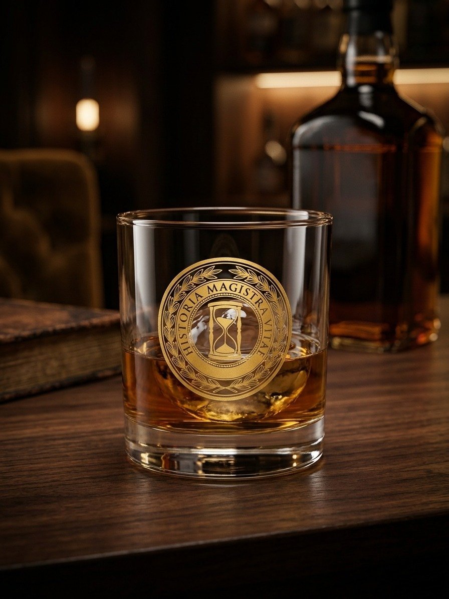 Historia Magistra Vitae Whiskey Glass product image (2)