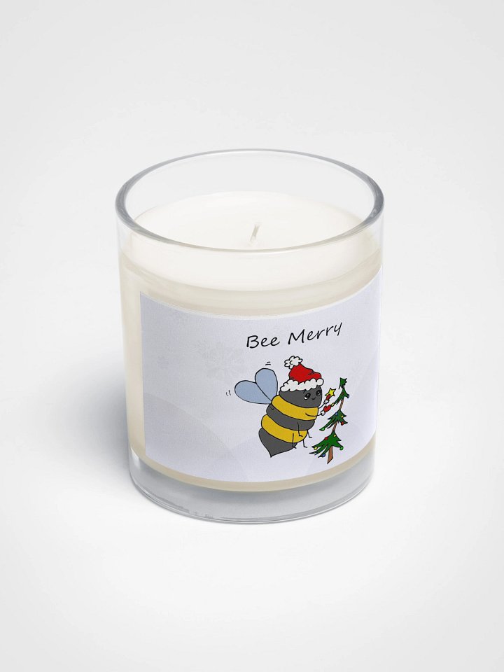 Santa Bee Merry Soy Wax Candle product image (2)