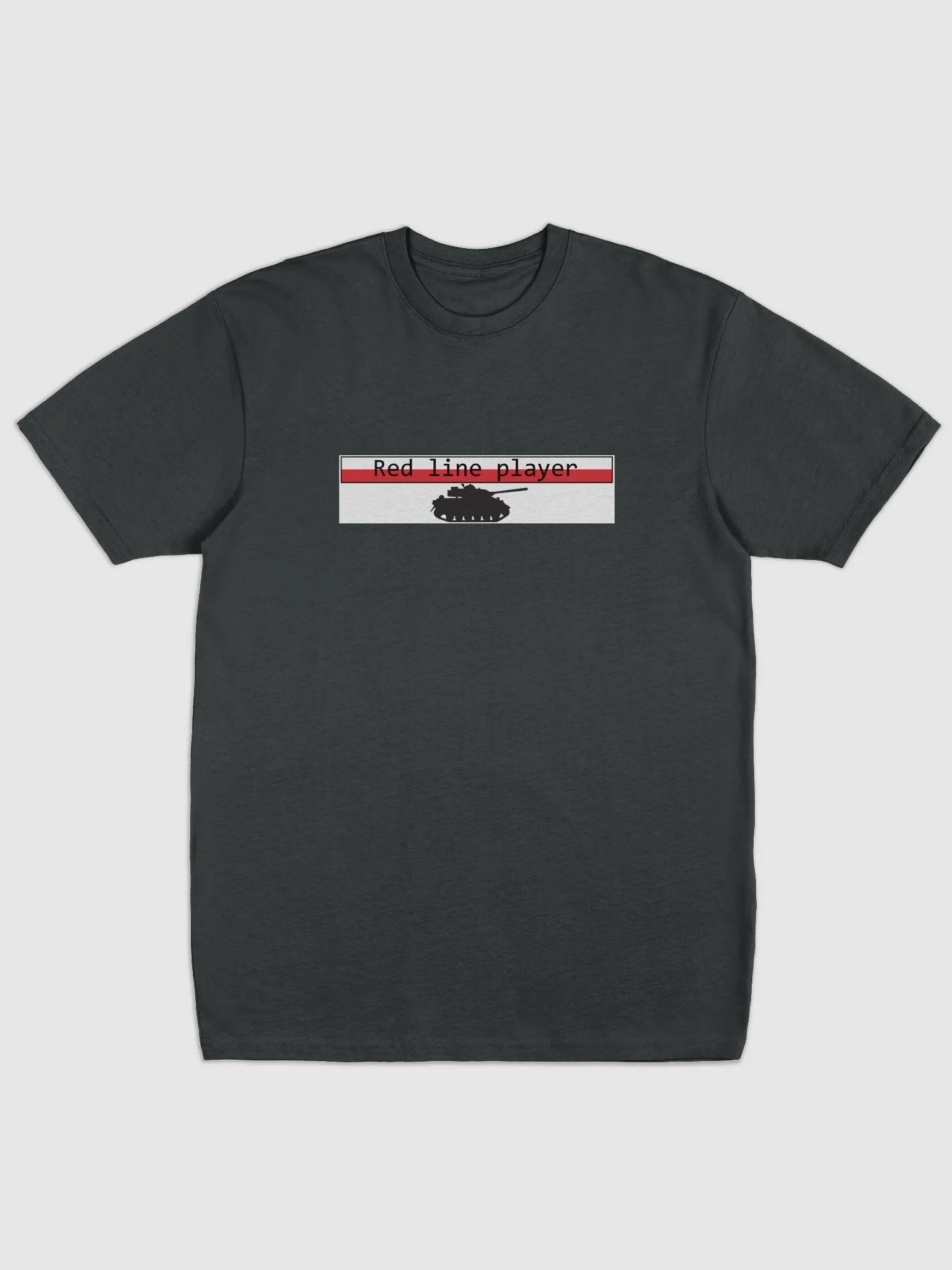 Red Line Player Emblem Tee product image (1)